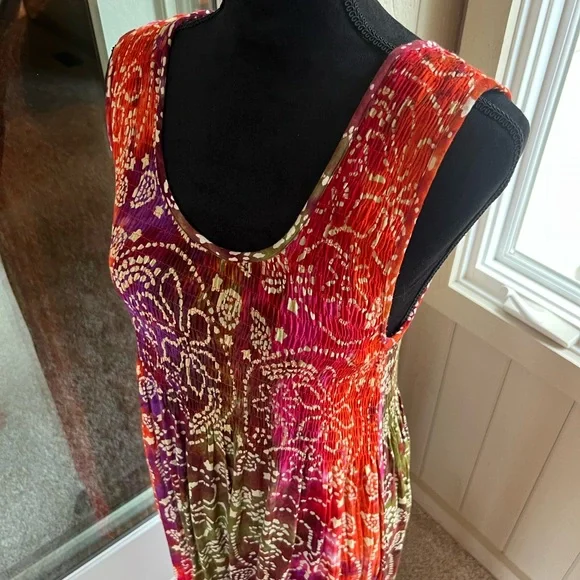 Noelle Multicolor Sleeveless Maxi Dress - Picture 6 of 8